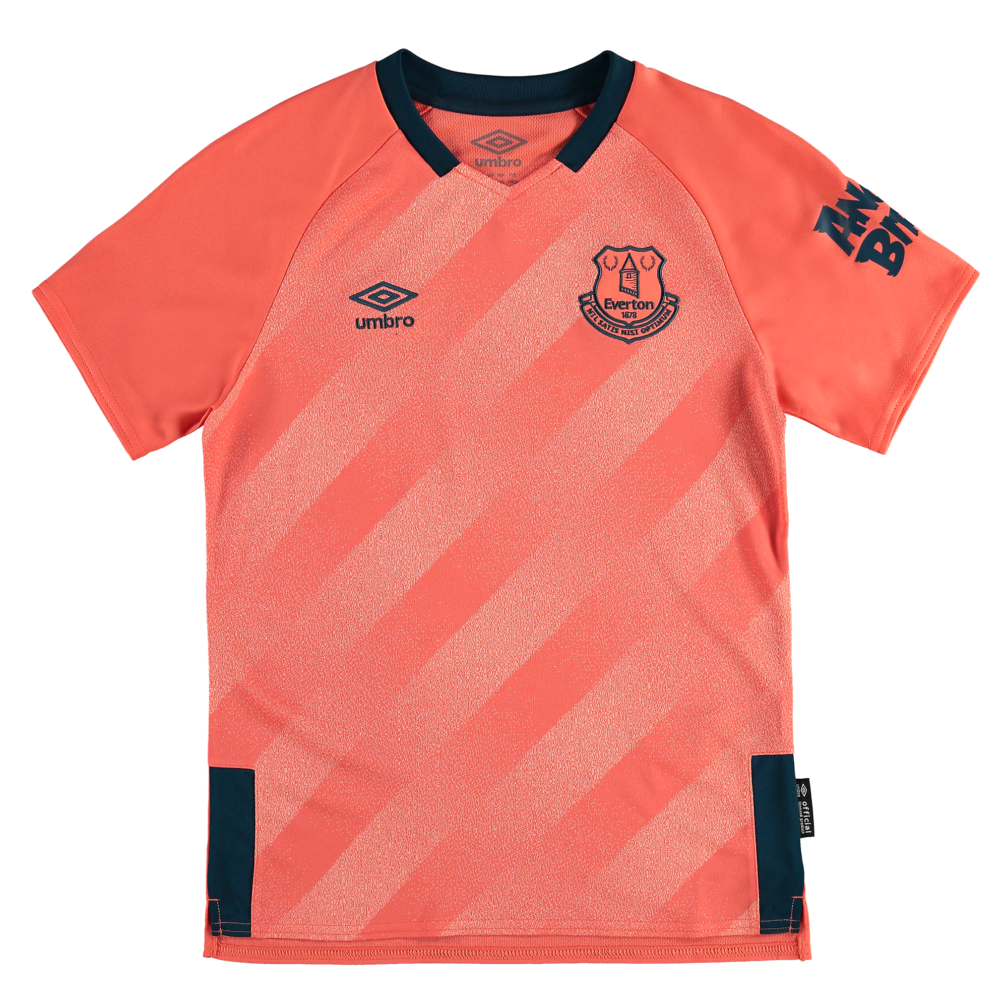 Umbro Official Kids Everton FC Away Infant Football Kit 2019-20